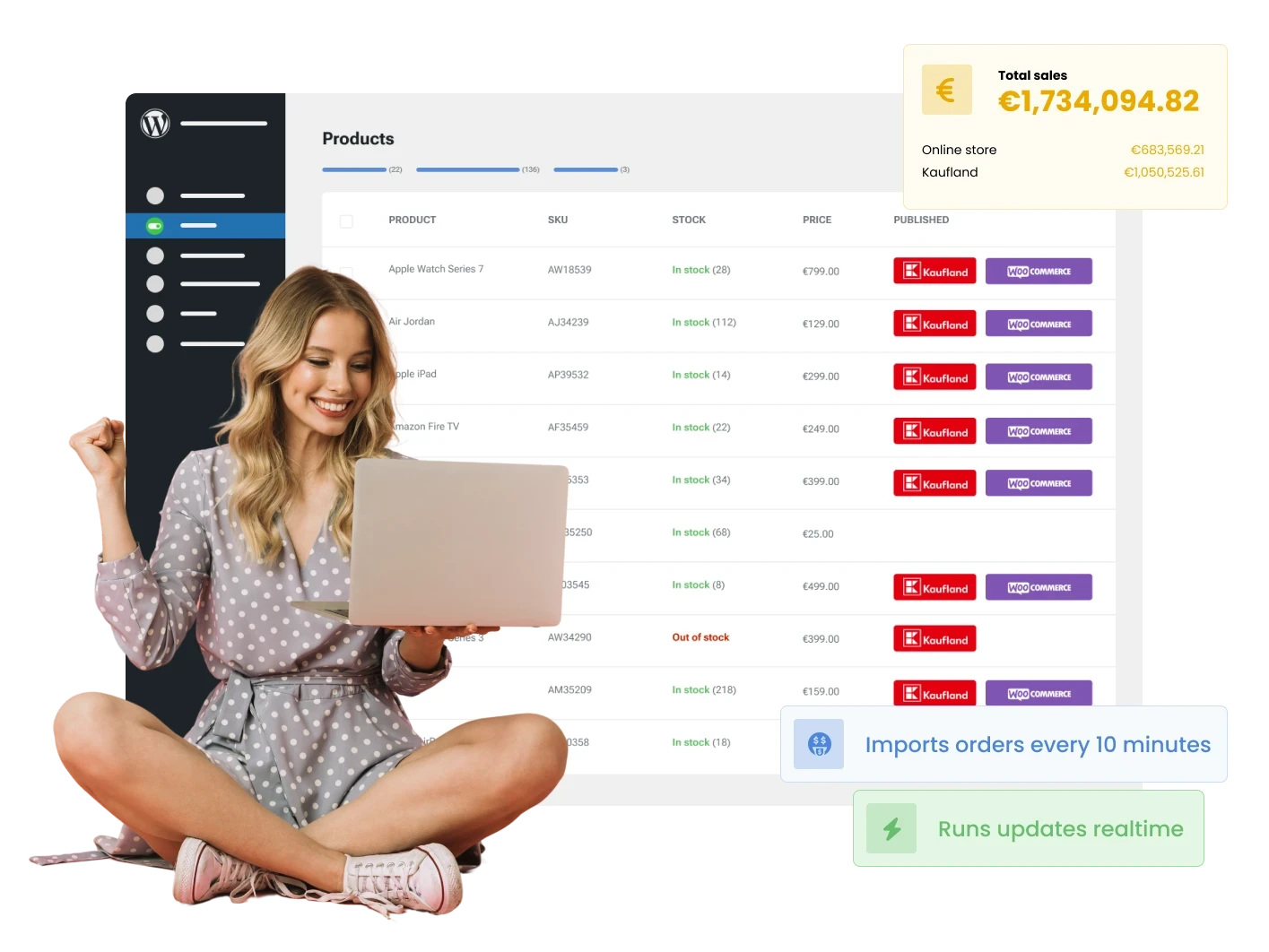 Automate your WooCommerce store with Kaufland Woosa plugin